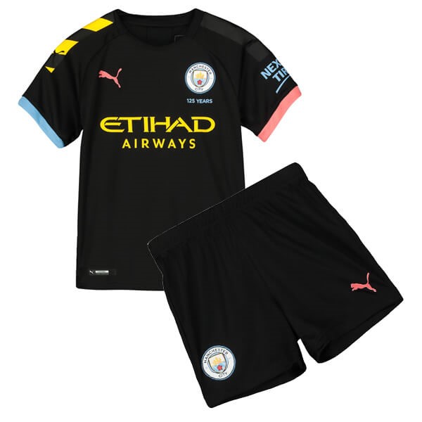 Camiseta Manchester City 2ª Niño 2019/20 Negro